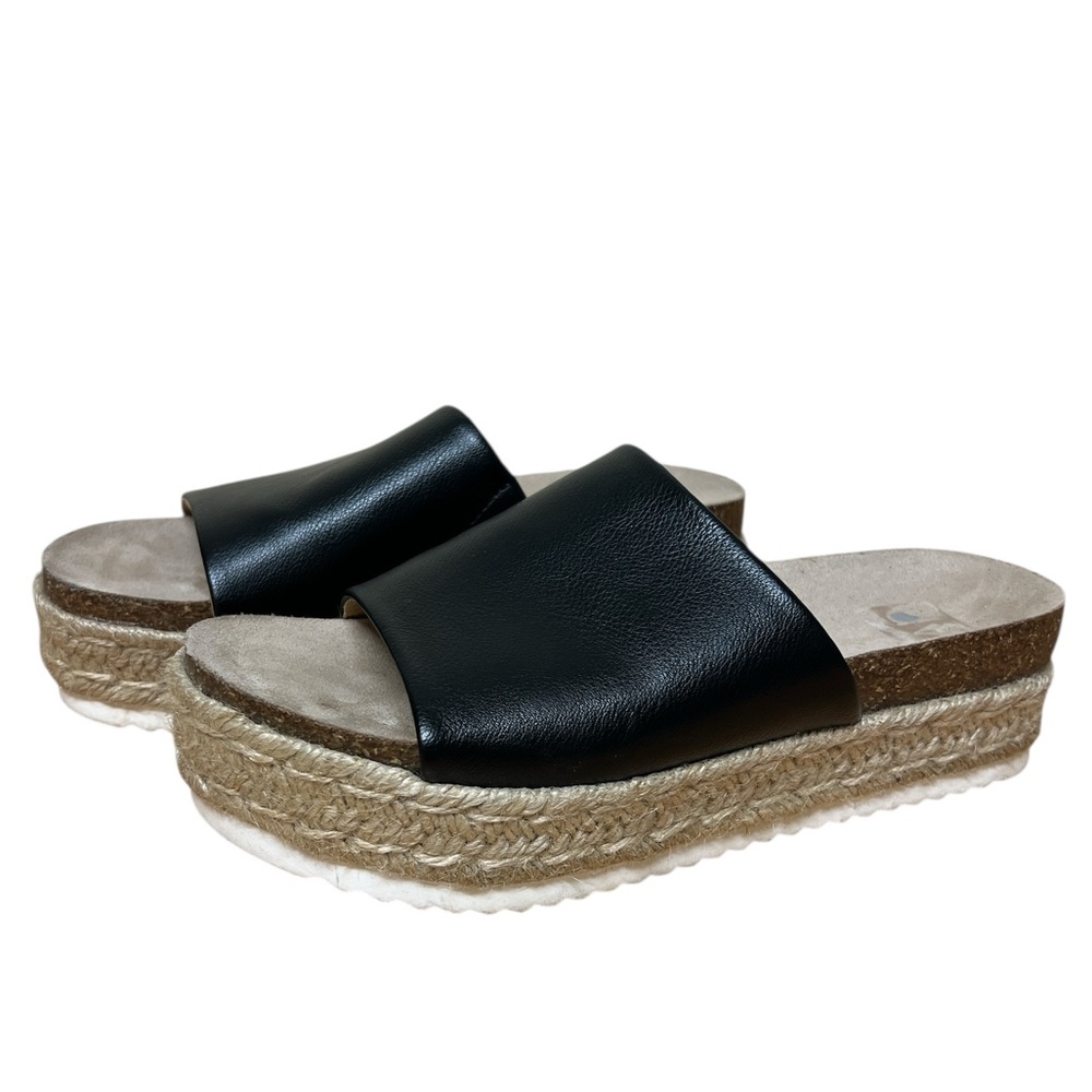 DV by Dolce Vita Women's Ismerelda Black Espadrille Sandals Size 7